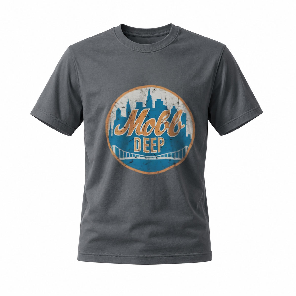 Mob Deep NYC Skyline T-Shirt Men's Streetwear Hip Hop Fashion - Image 6