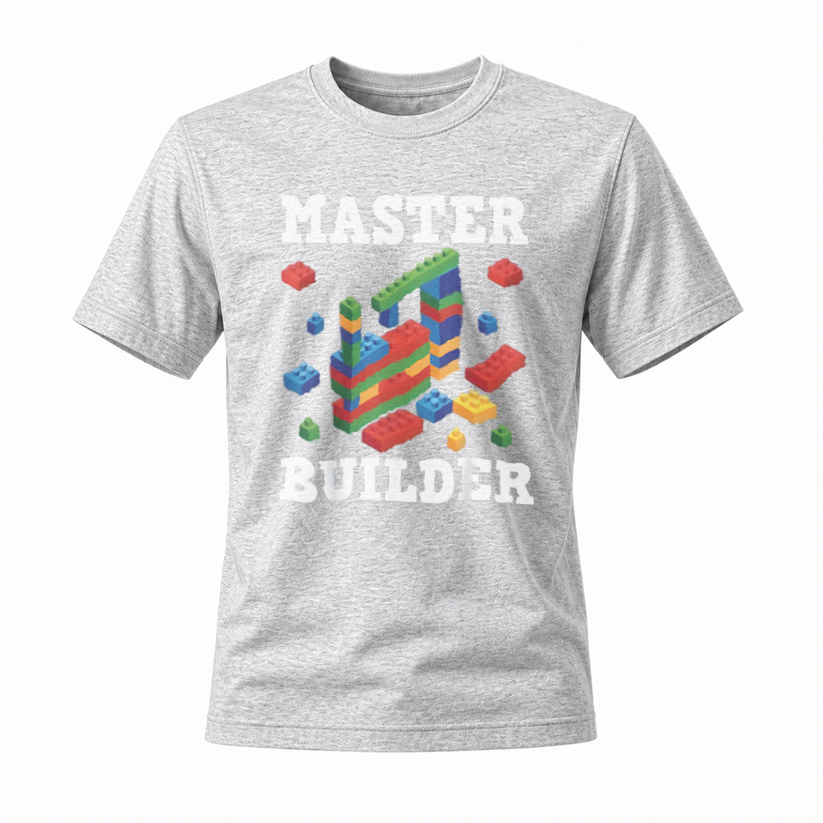 Master Builder Lego Style T-Shirt for Kids and Adults - Image 3