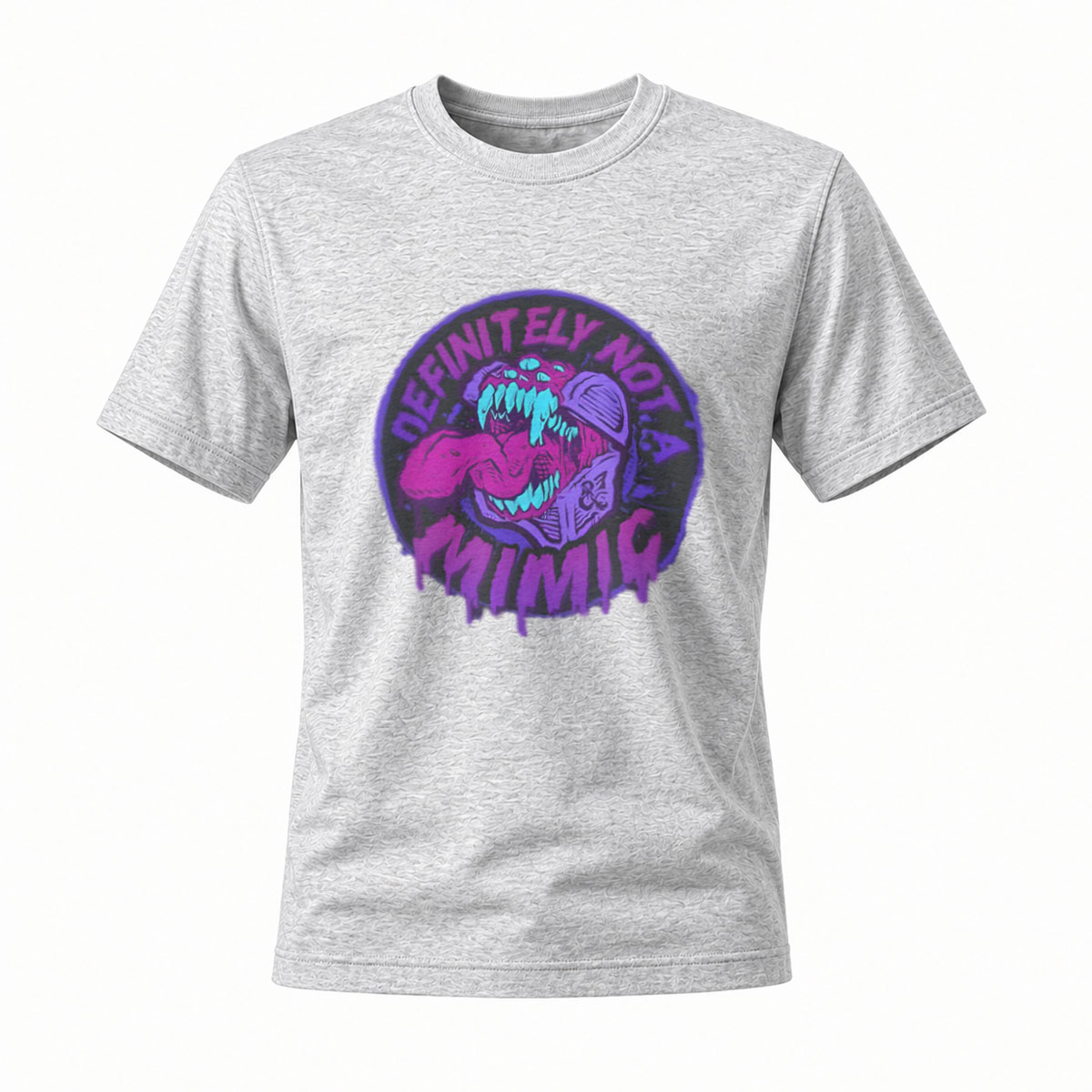 Definitely Not a Meme T-Shirt Men's Black Graphic Tee - Image 3