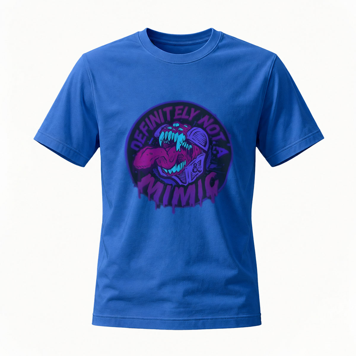 Definitely Not a Meme T-Shirt Men's Black Graphic Tee - Image 4