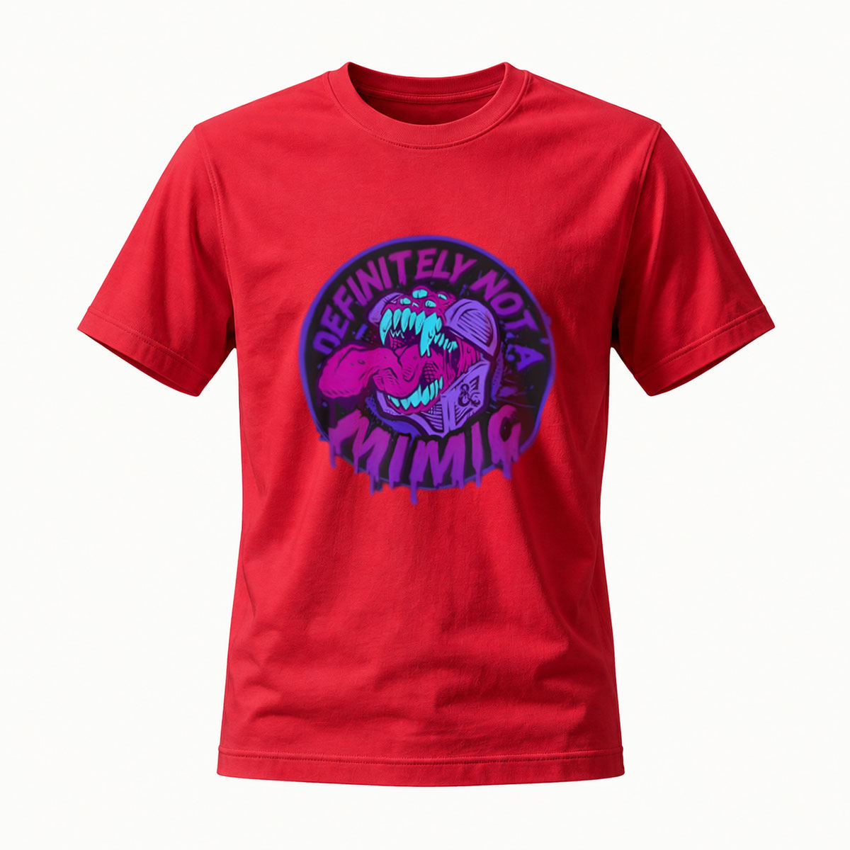 Definitely Not a Meme T-Shirt Men's Black Graphic Tee - Image 5