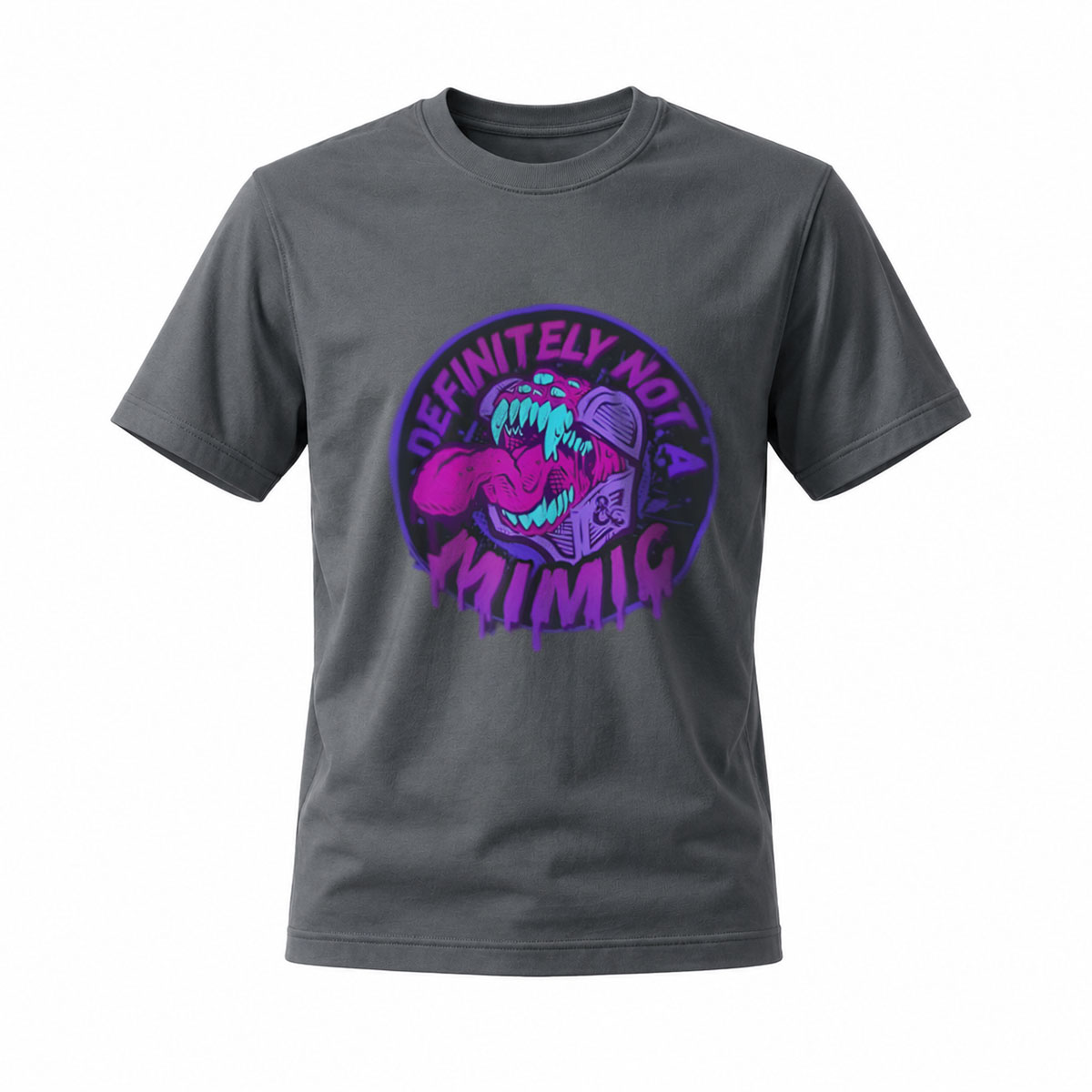 Definitely Not a Meme T-Shirt Men's Black Graphic Tee - Image 6