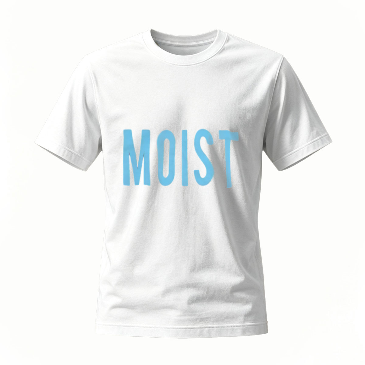 Moist T-Shirt Men's Humor Graphic Tee Funny Casual Wear - Image 2