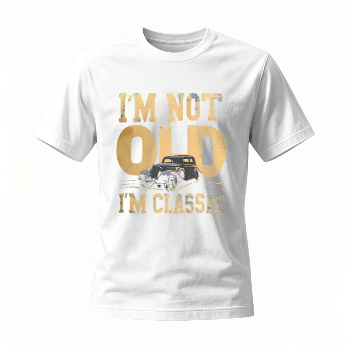 I'm Not Old I'm Classic Men's T-Shirt Vintage Car Design - Image 2