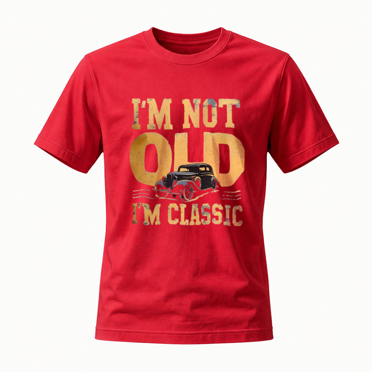 I'm Not Old I'm Classic Men's T-Shirt Vintage Car Design - Image 5