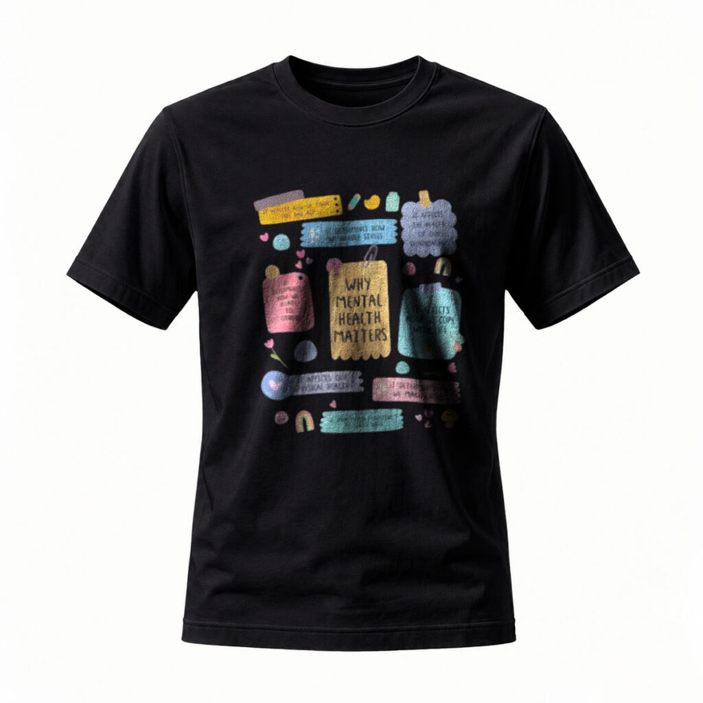 Why Mental Health Matters T-Shirt Men's Women's Apparel Gift