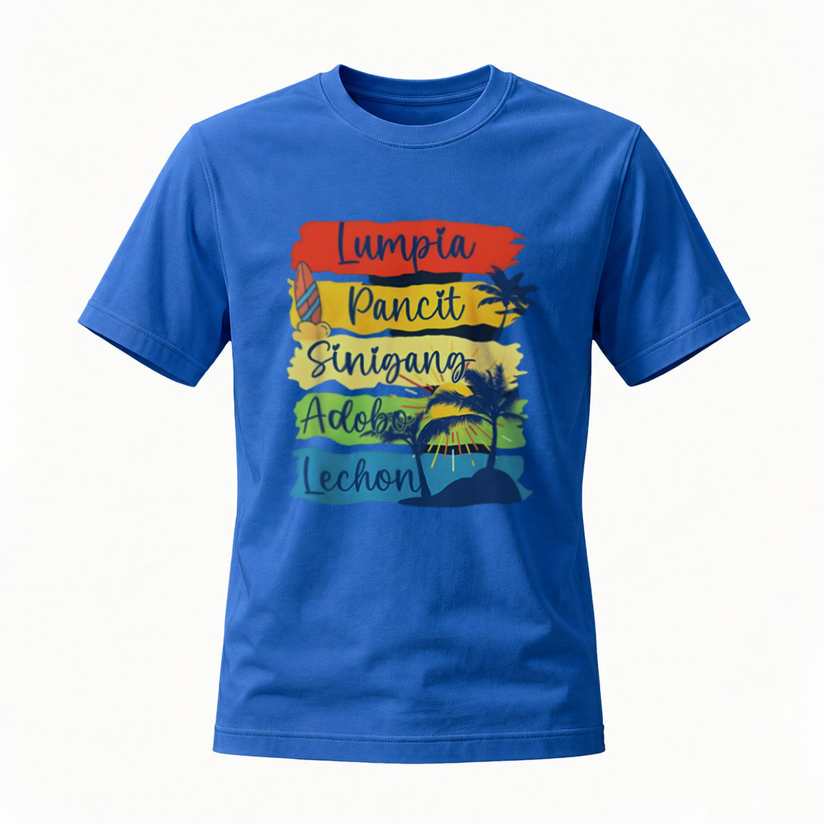 Filipino Food Lover T-Shirt Men's Women's Casual Wear Gift - Image 4