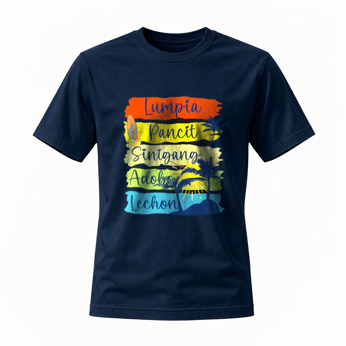Filipino Food Lover T-Shirt Men's Women's Casual Wear Gift - Image 7