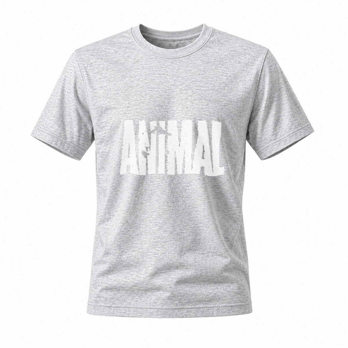 Animal Print T-Shirt Men's Workout Gym Fitness Apparel - Image 3