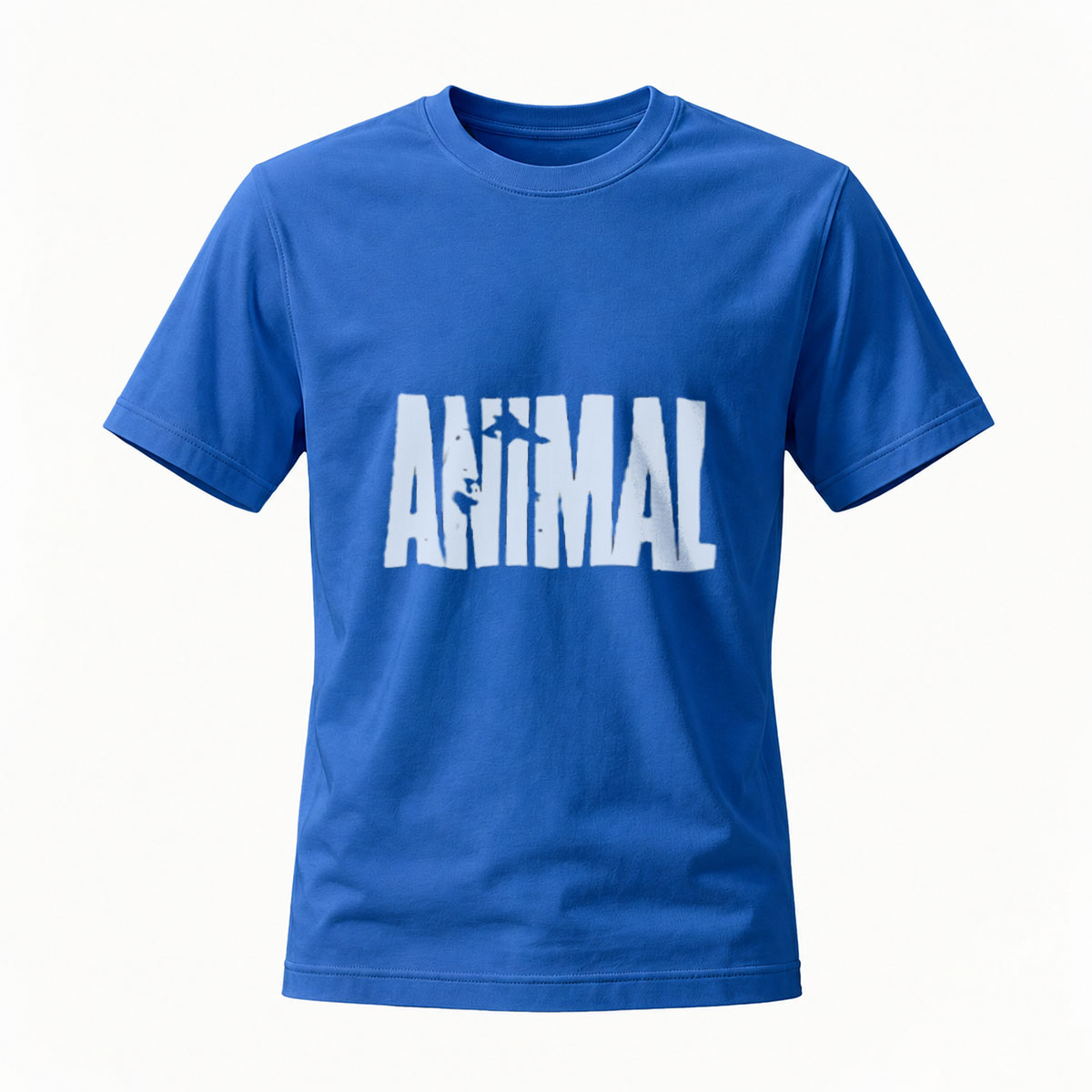 Animal Print T-Shirt Men's Workout Gym Fitness Apparel - Image 4