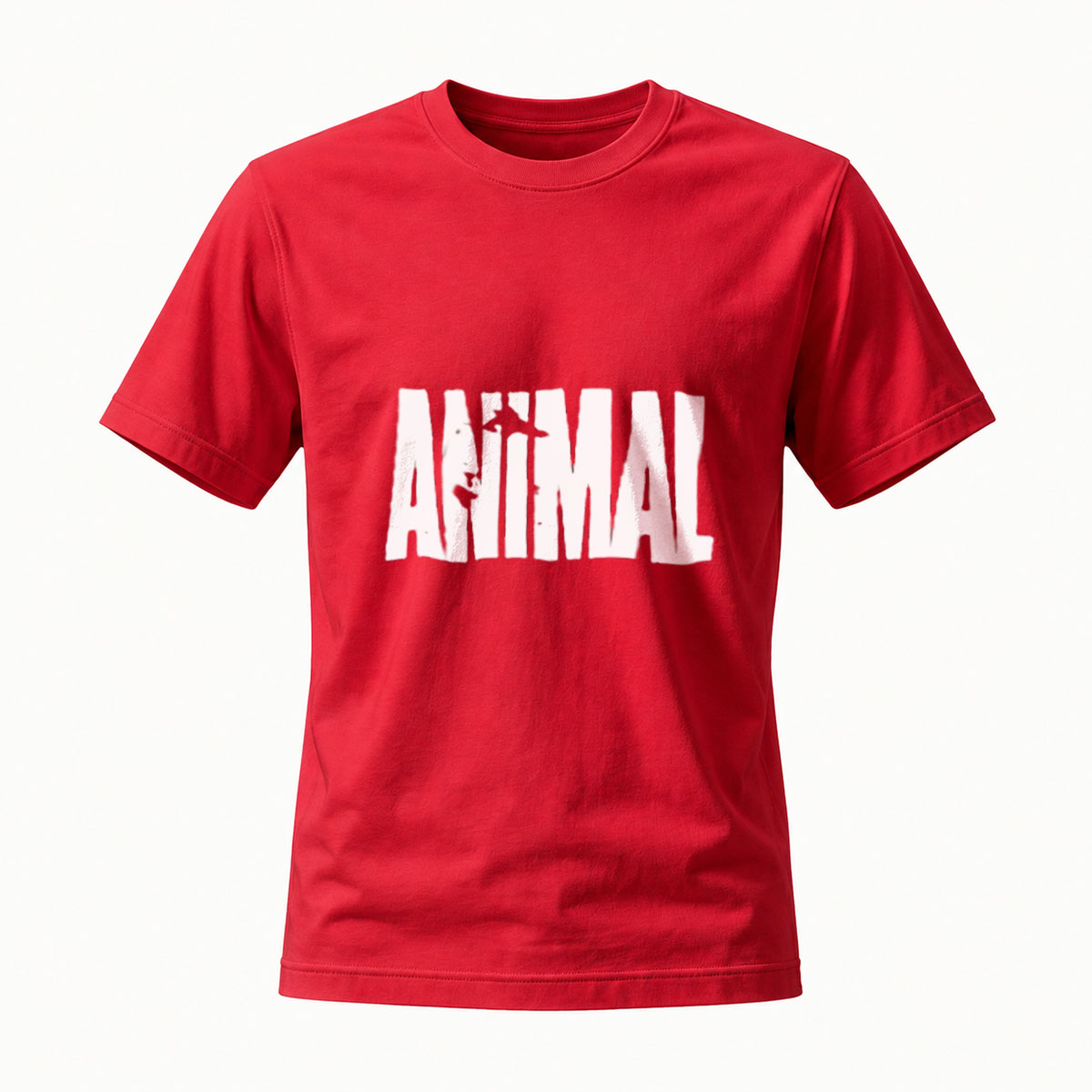 Animal Print T-Shirt Men's Workout Gym Fitness Apparel - Image 5