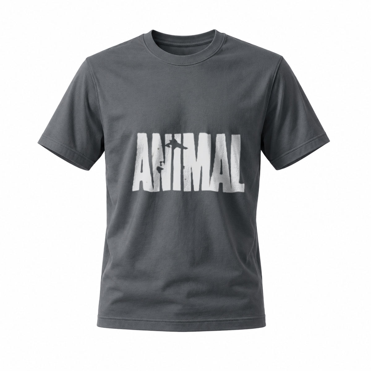 Animal Print T-Shirt Men's Workout Gym Fitness Apparel - Image 6