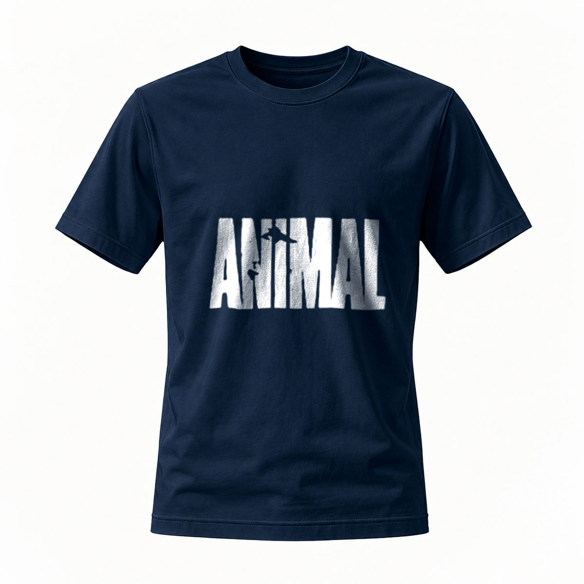 Animal Print T-Shirt Men's Workout Gym Fitness Apparel - Image 7