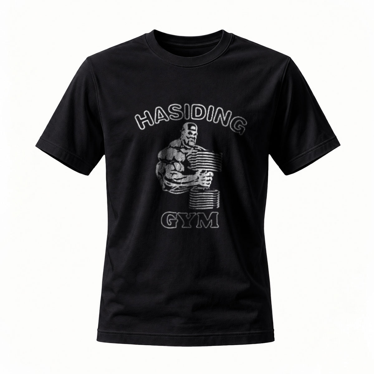 Hasiding Gym Muscle Man T-Shirt Men's Workout Apparel