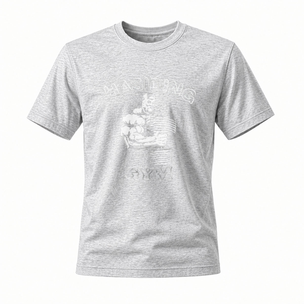 Hasiding Gym Muscle Man T-Shirt Men's Workout Apparel - Image 3