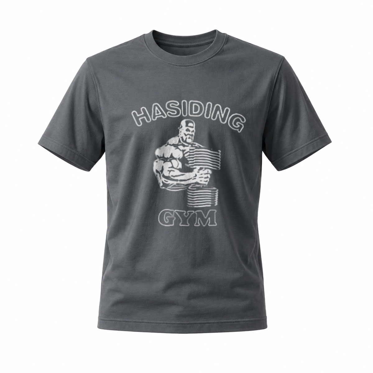 Hasiding Gym Muscle Man T-Shirt Men's Workout Apparel - Image 6