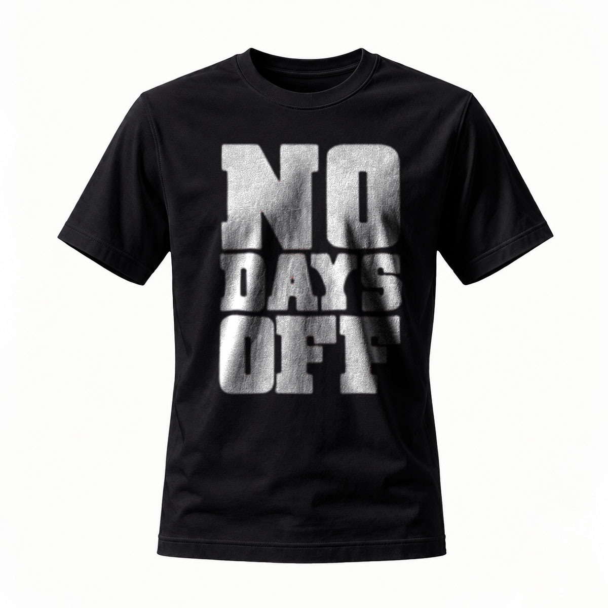 No Days Off Gym Motivation T-Shirt Men's Workout Apparel