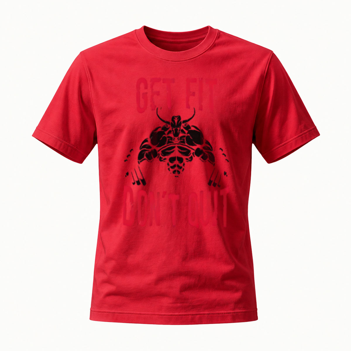 Get Fit Dont Quit Gym Motivation T-Shirt Men Women Workout Apparel - Image 5