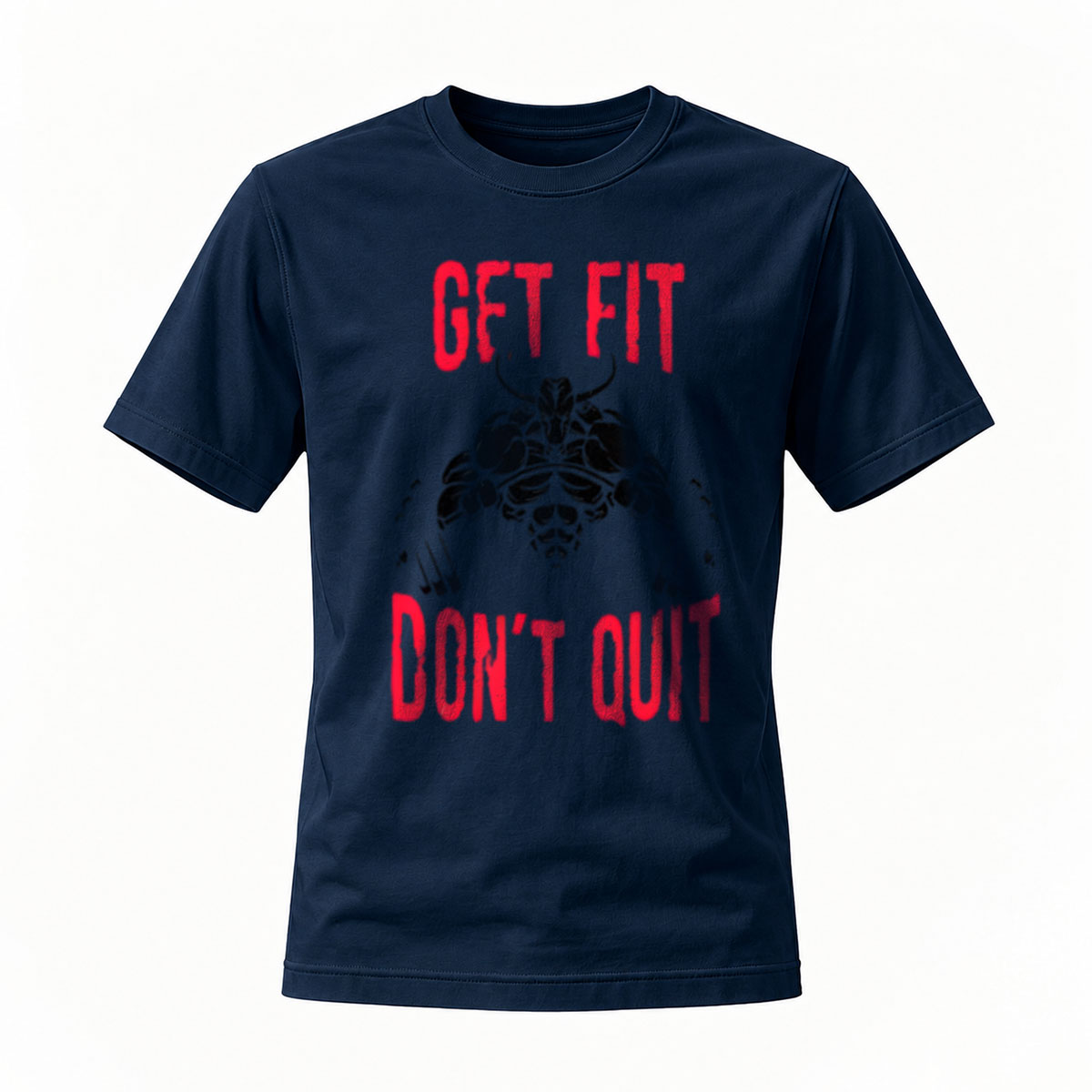 Get Fit Dont Quit Gym Motivation T-Shirt Men Women Workout Apparel - Image 7
