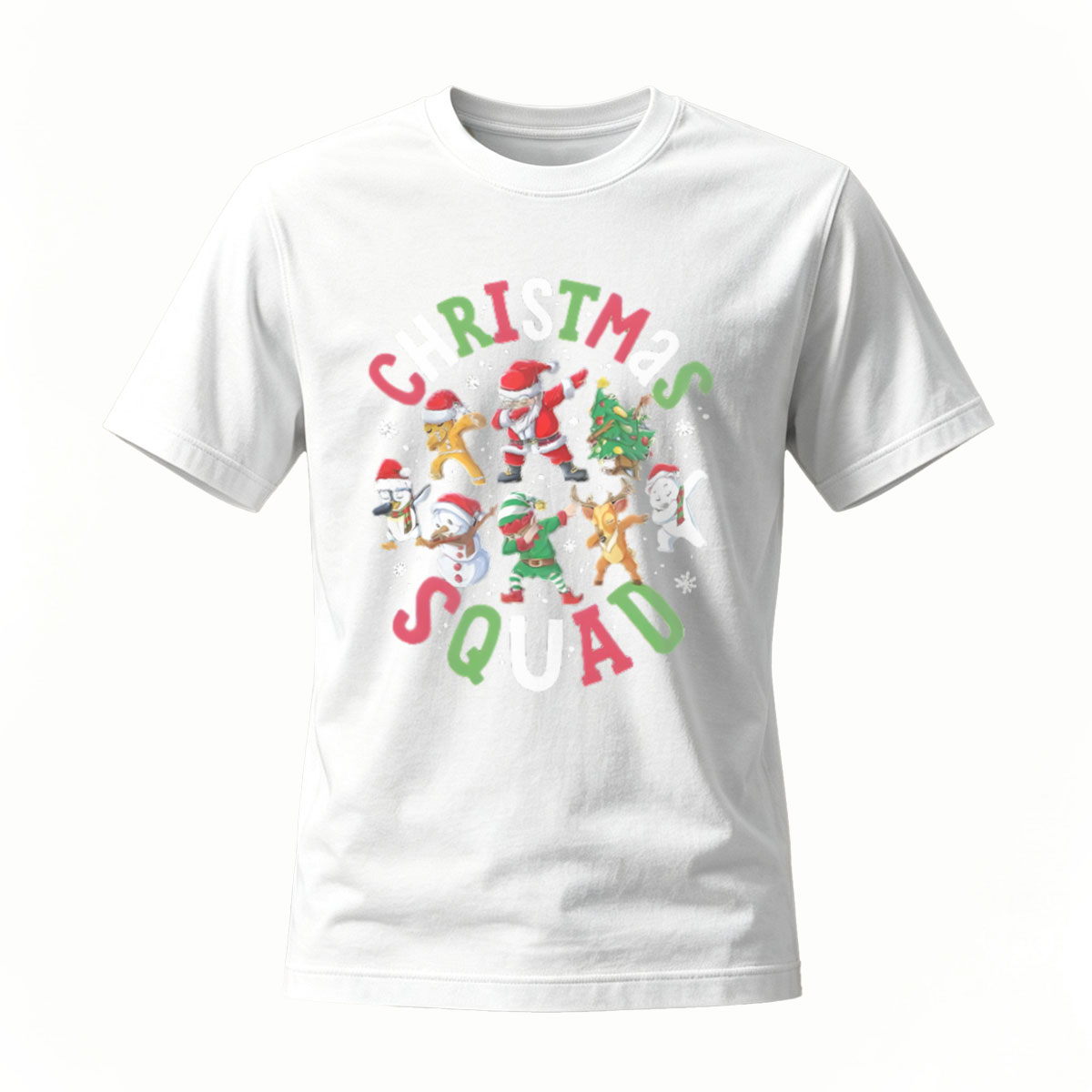 Christmas Squad Holiday T-Shirt Men's Women's Christmas Gift - Image 2