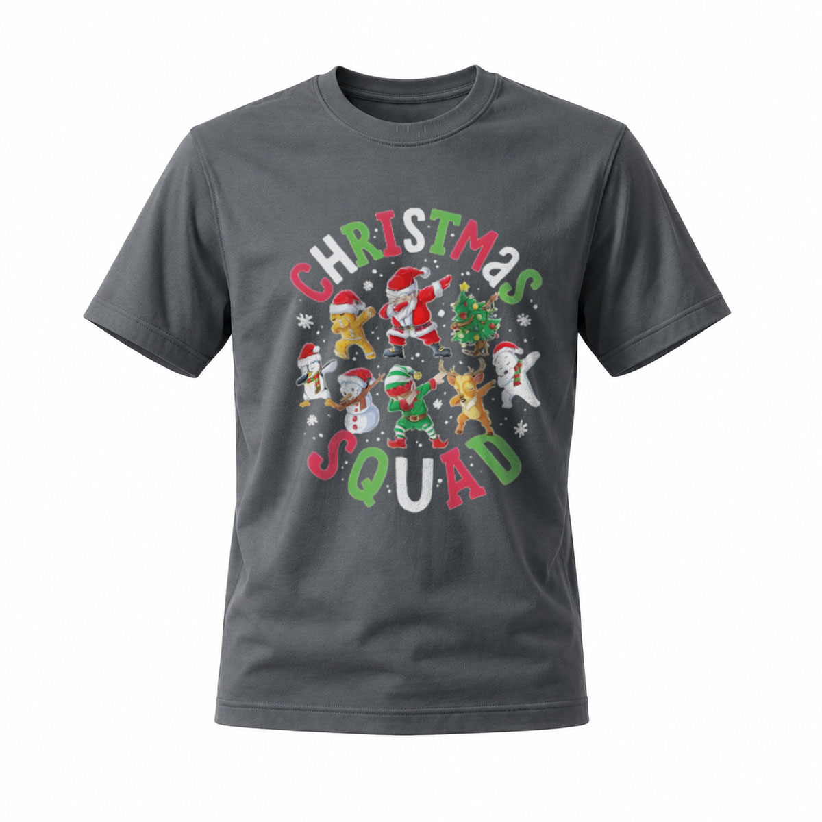 Christmas Squad Holiday T-Shirt Men's Women's Christmas Gift - Image 6