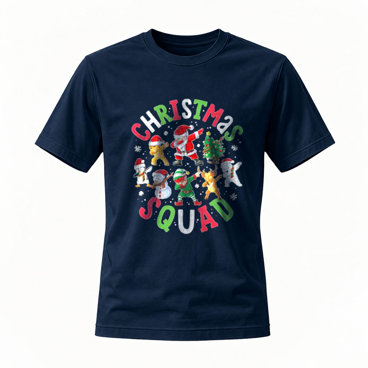 Christmas Squad Holiday T-Shirt Men's Women's Christmas Gift - Image 7