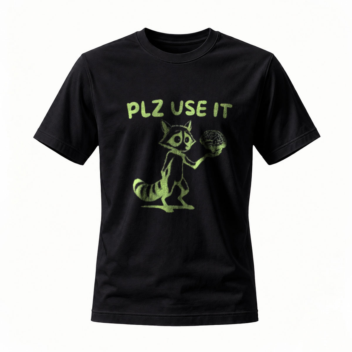 PLZ USE IT Cat T-Shirt Men Women Funny Gift Wear