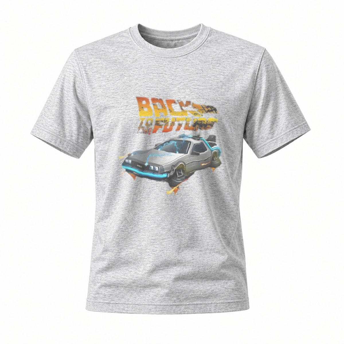 Back to the Future DeLorean Men's T-Shirt Movie Fan Gift - Image 3