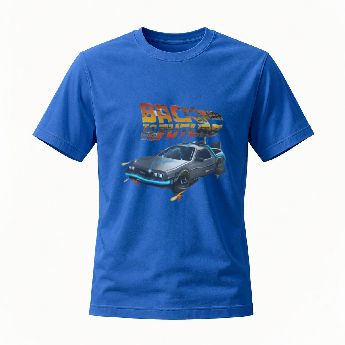 Back to the Future DeLorean Men's T-Shirt Movie Fan Gift - Image 4