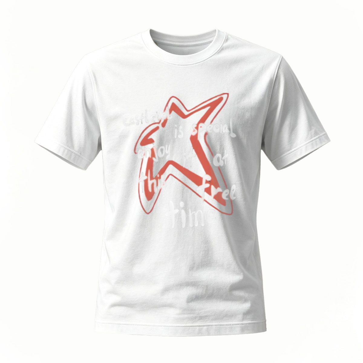 Eastlevel Star Graphic T-Shirt Men's Casual Wear Gift - Image 2