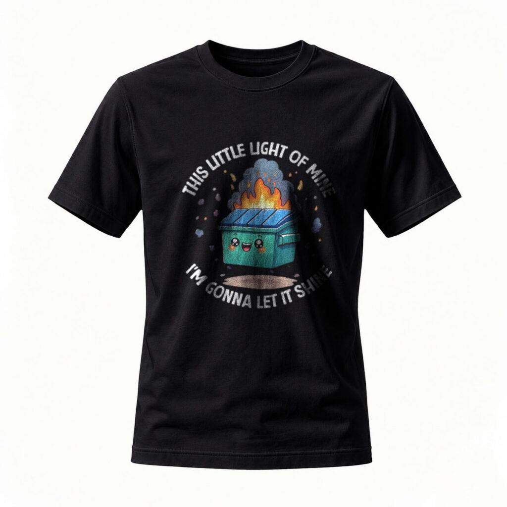 This Little Light of Mine T-Shirt Men's Funny Quote Shirt