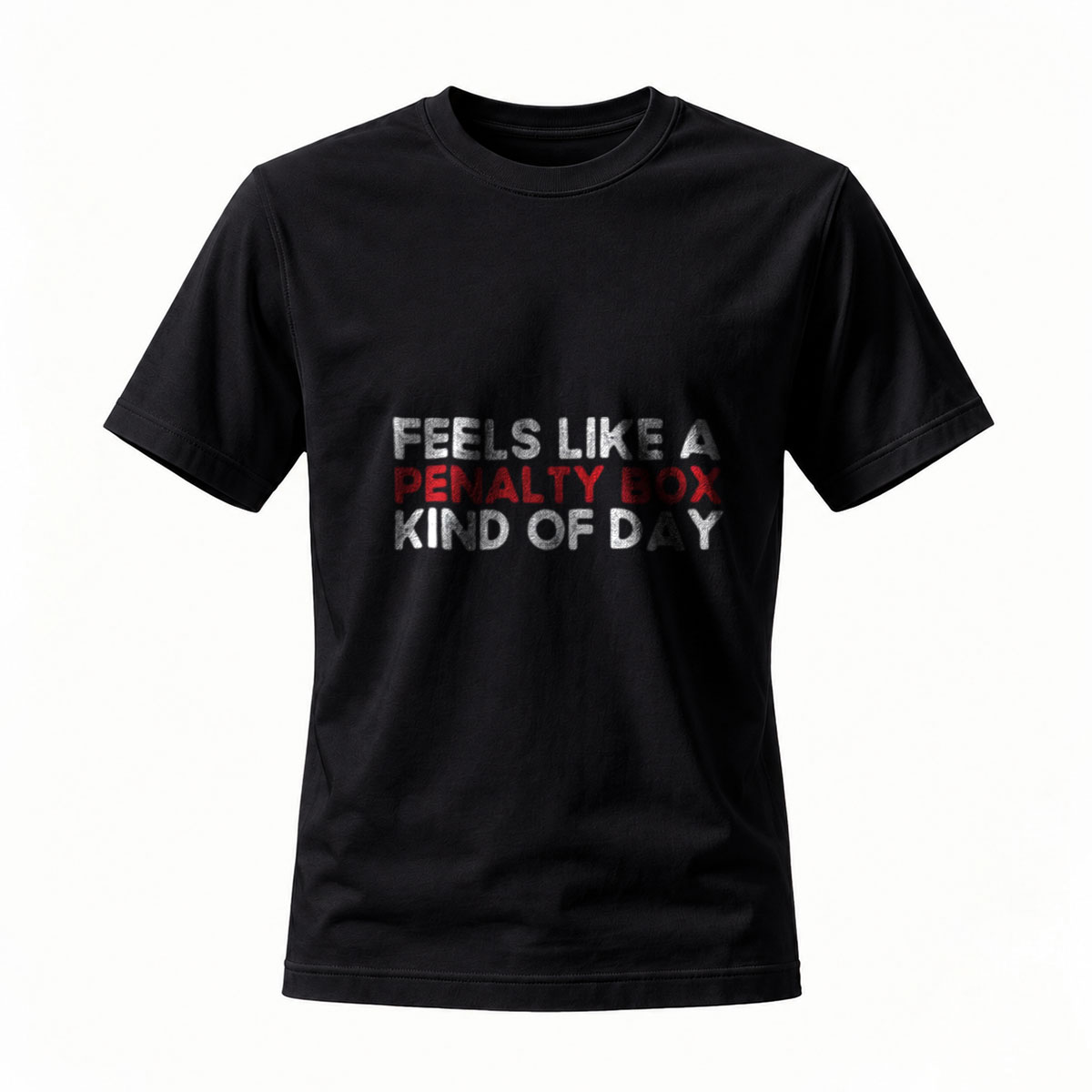 Feels Like A Penalty Box Kind Of Day T-Shirt Men's Baseball Cap Gift
