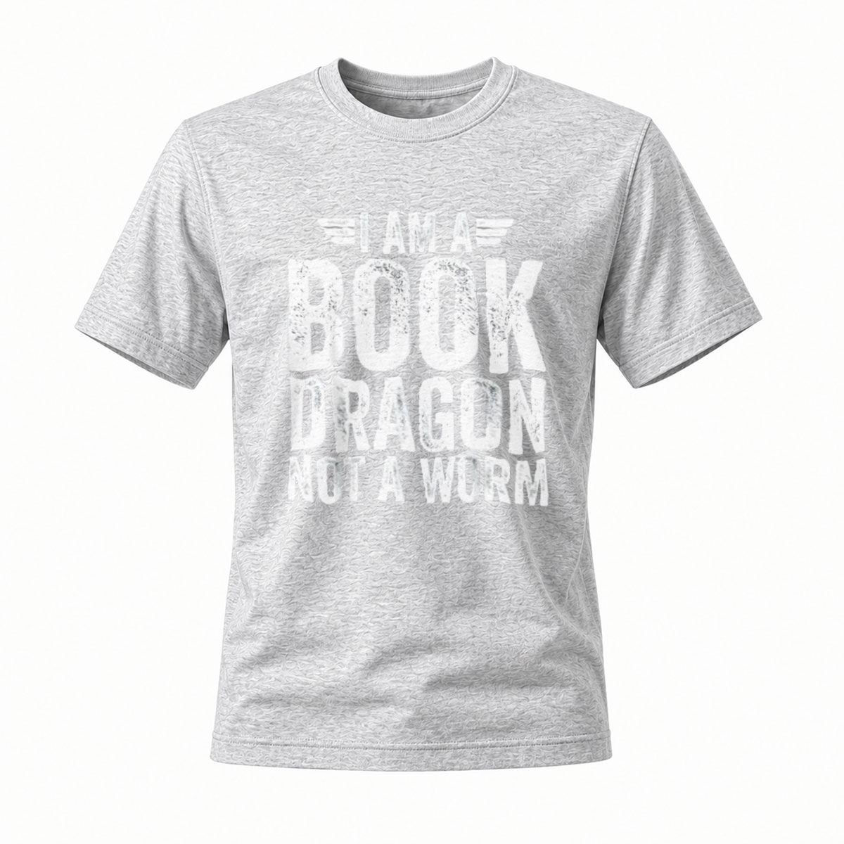 I Am A Book Dragon Not A Worm T-Shirt Men's Women's Gift Reading Lover Fashion - Image 3