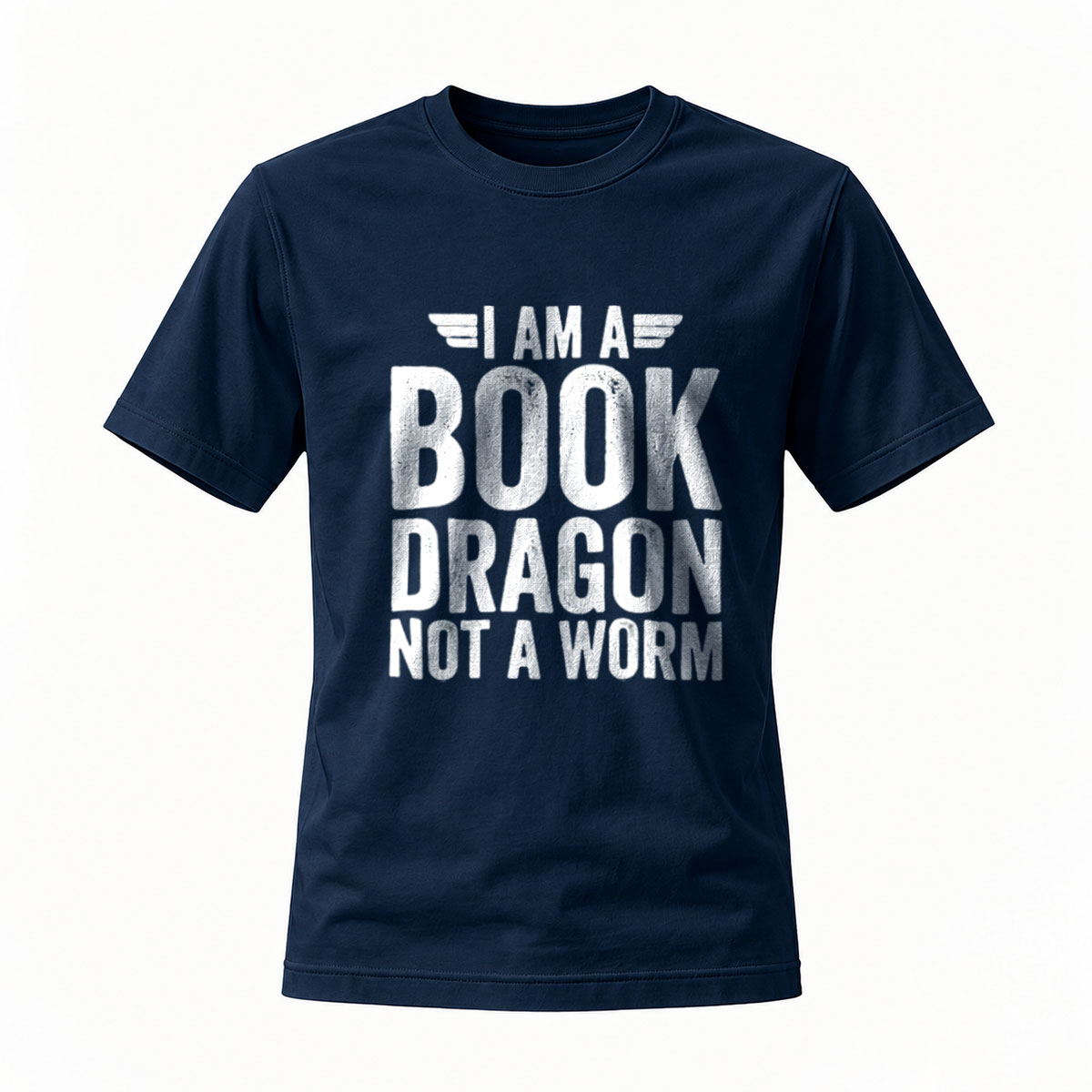 I Am A Book Dragon Not A Worm T-Shirt Men's Women's Gift Reading Lover Fashion - Image 7