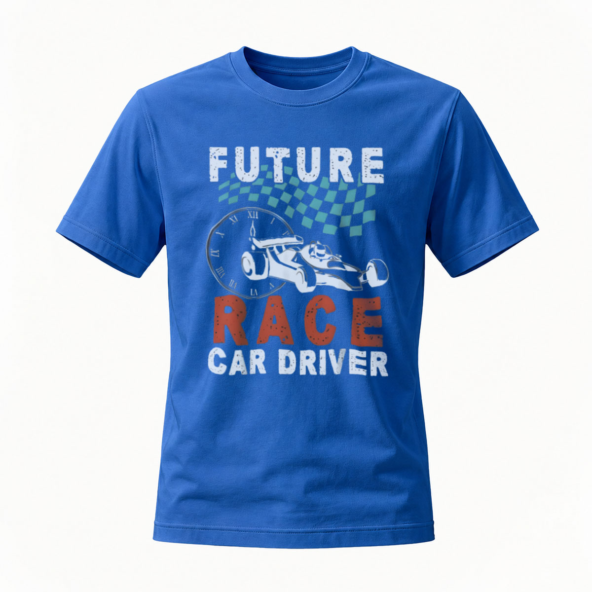 Future Race Car Driver Kids T-Shirt Gift for Boys Girls - Image 4
