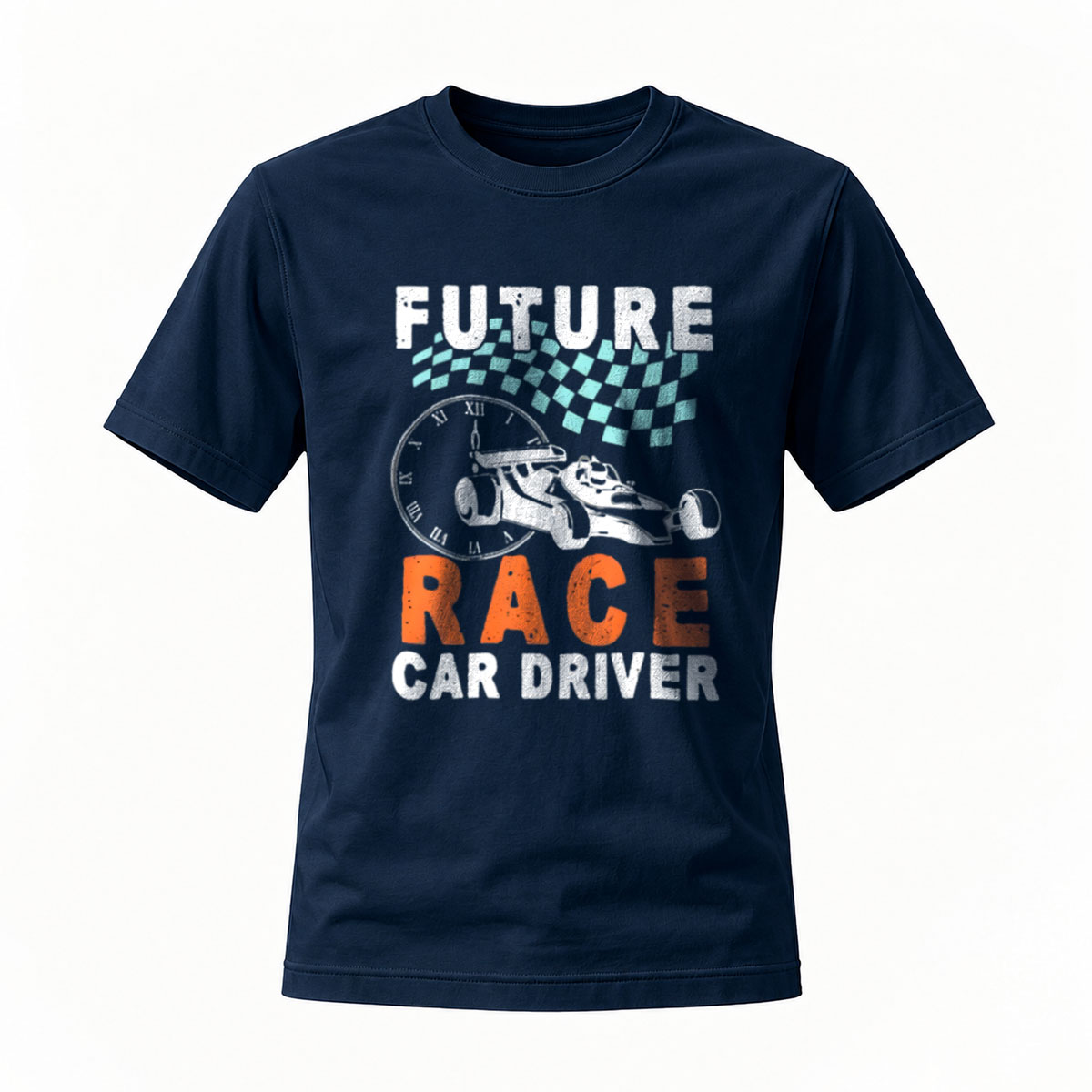 Future Race Car Driver Kids T-Shirt Gift for Boys Girls - Image 7