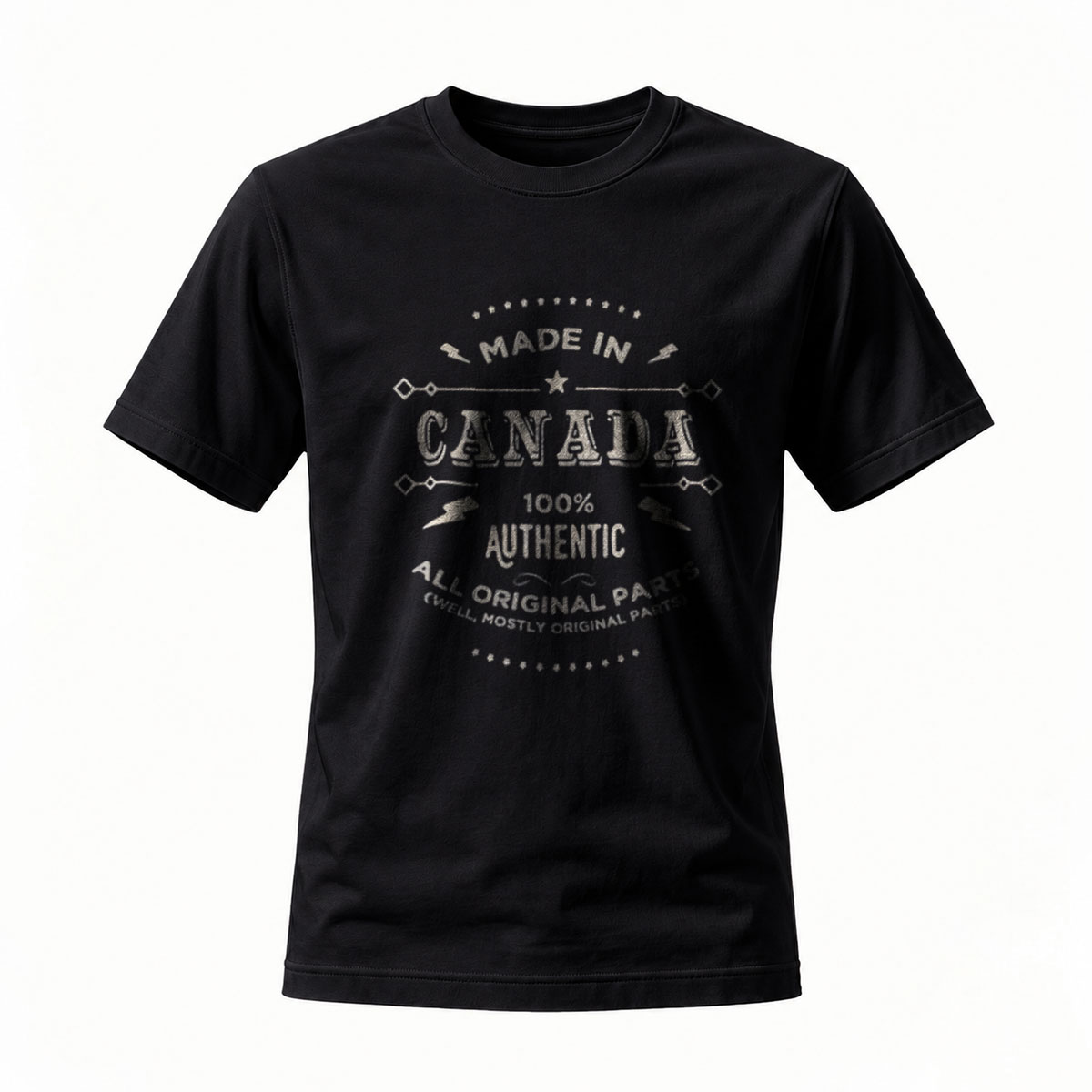 Made in Canada Authentic T-Shirt Men's Casual Wear