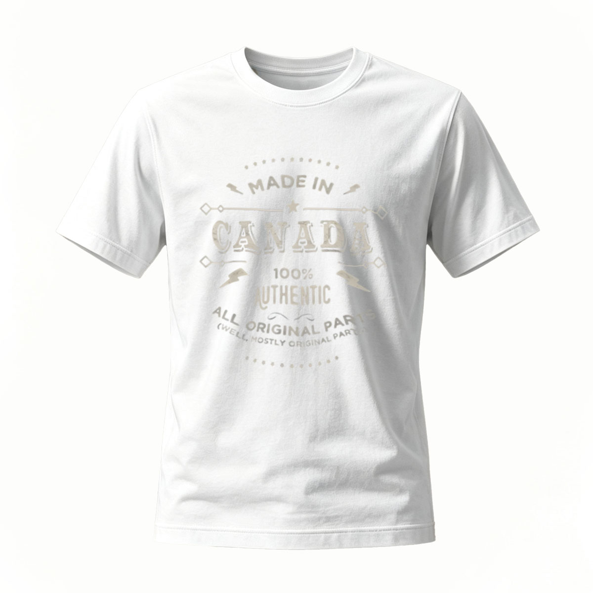 Made in Canada Authentic T-Shirt Men's Casual Wear - Image 2