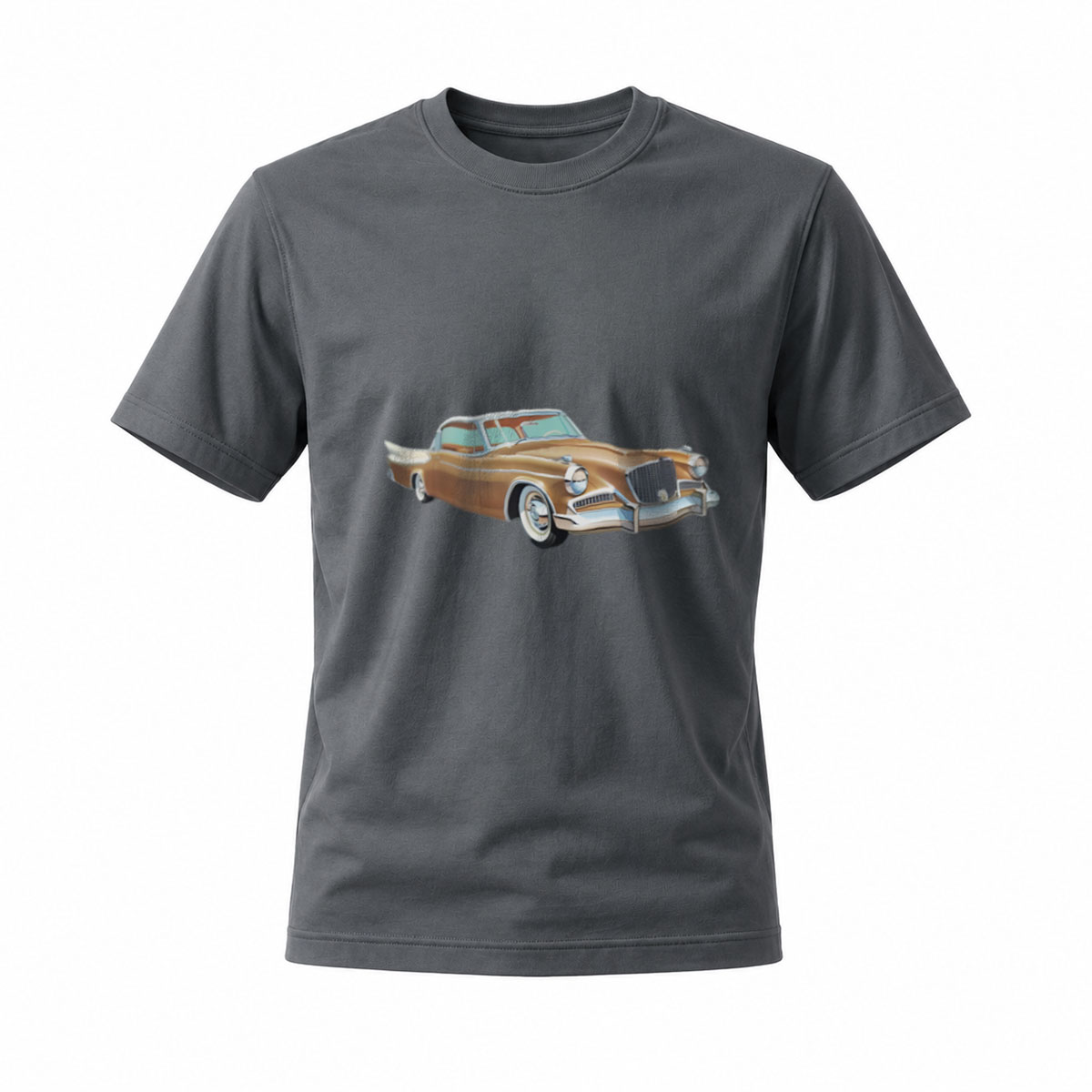 Classic Car Print Men's T-Shirt Vintage Auto Design - Image 6