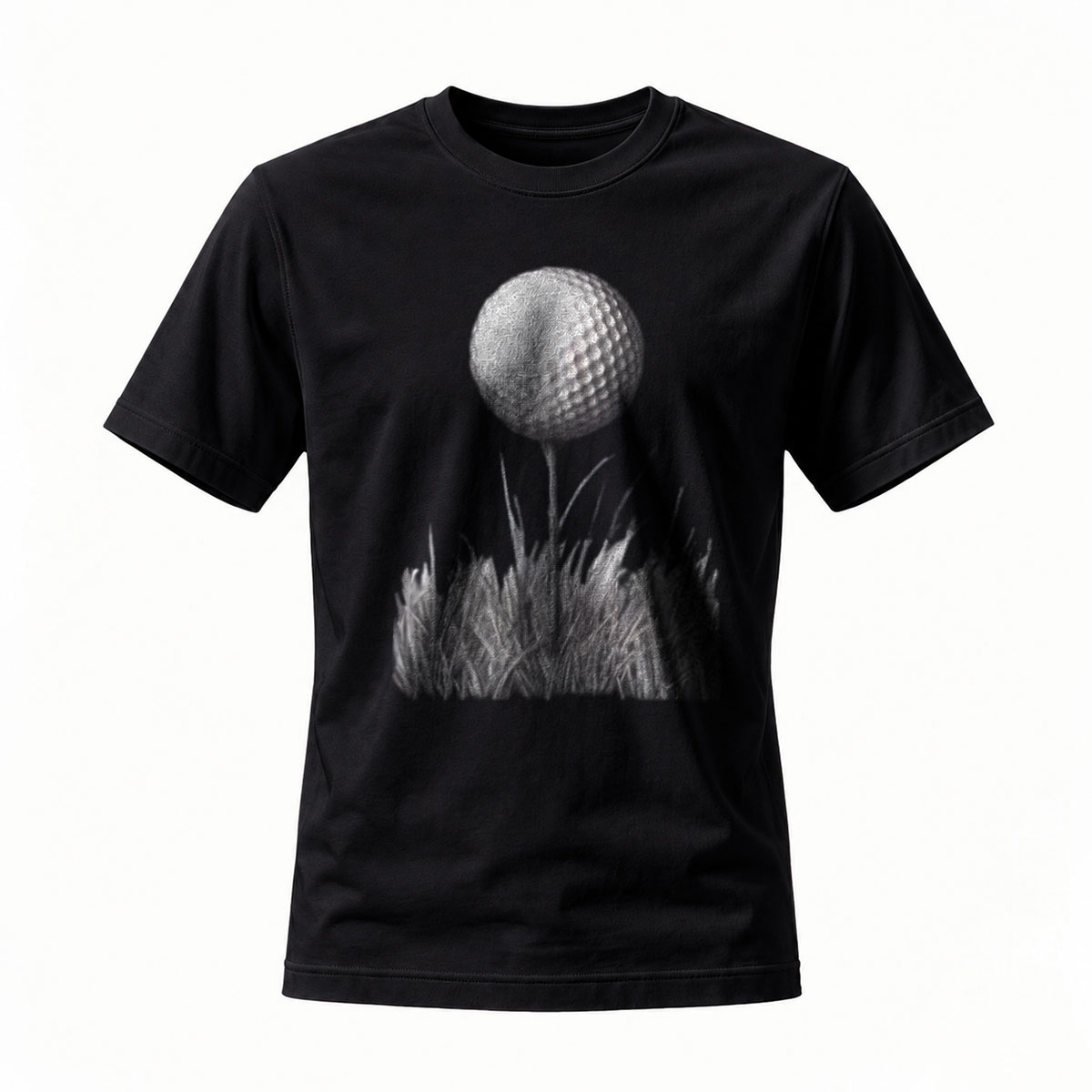 Golf Ball in Grass Men's T-Shirt Casual Wear Gift Idea