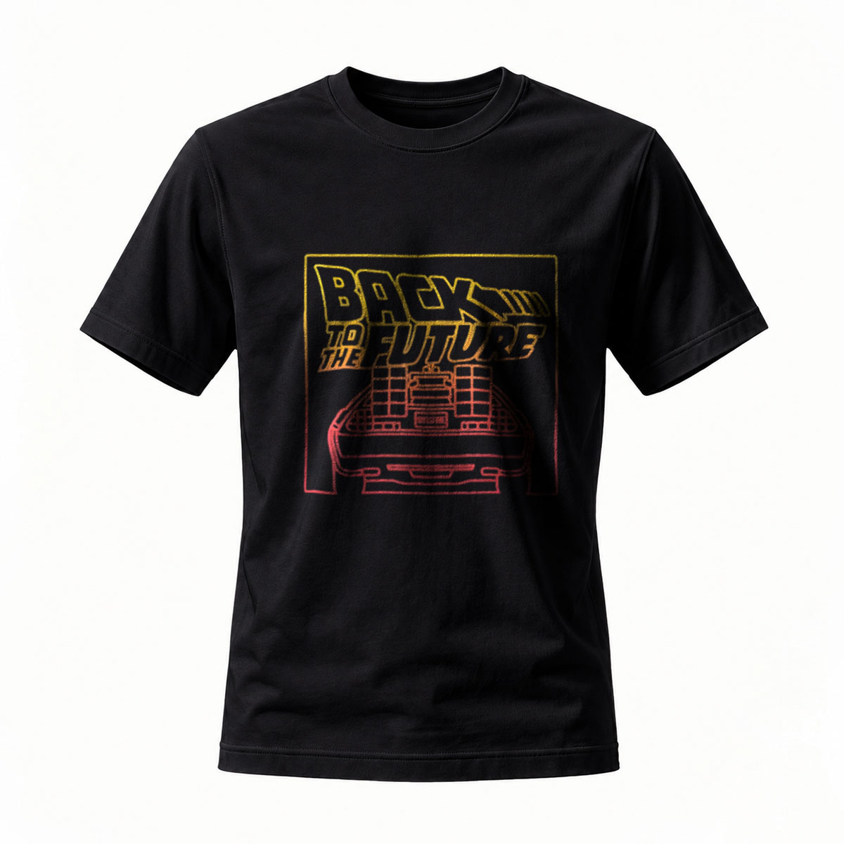 Back to the Future DeLorean Men's T-Shirt Movie Fan Gift