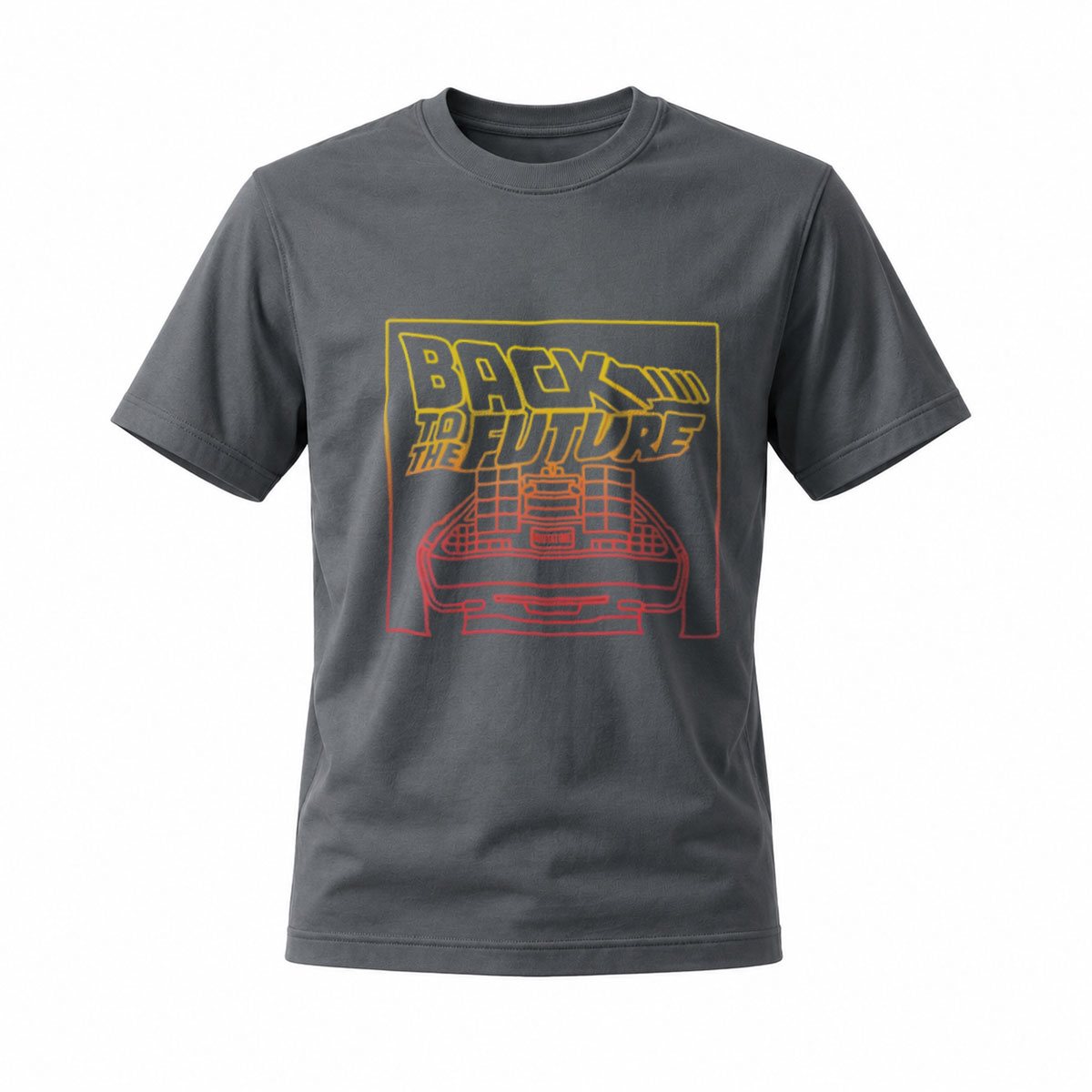 Back to the Future DeLorean Men's T-Shirt Movie Fan Gift - Image 6