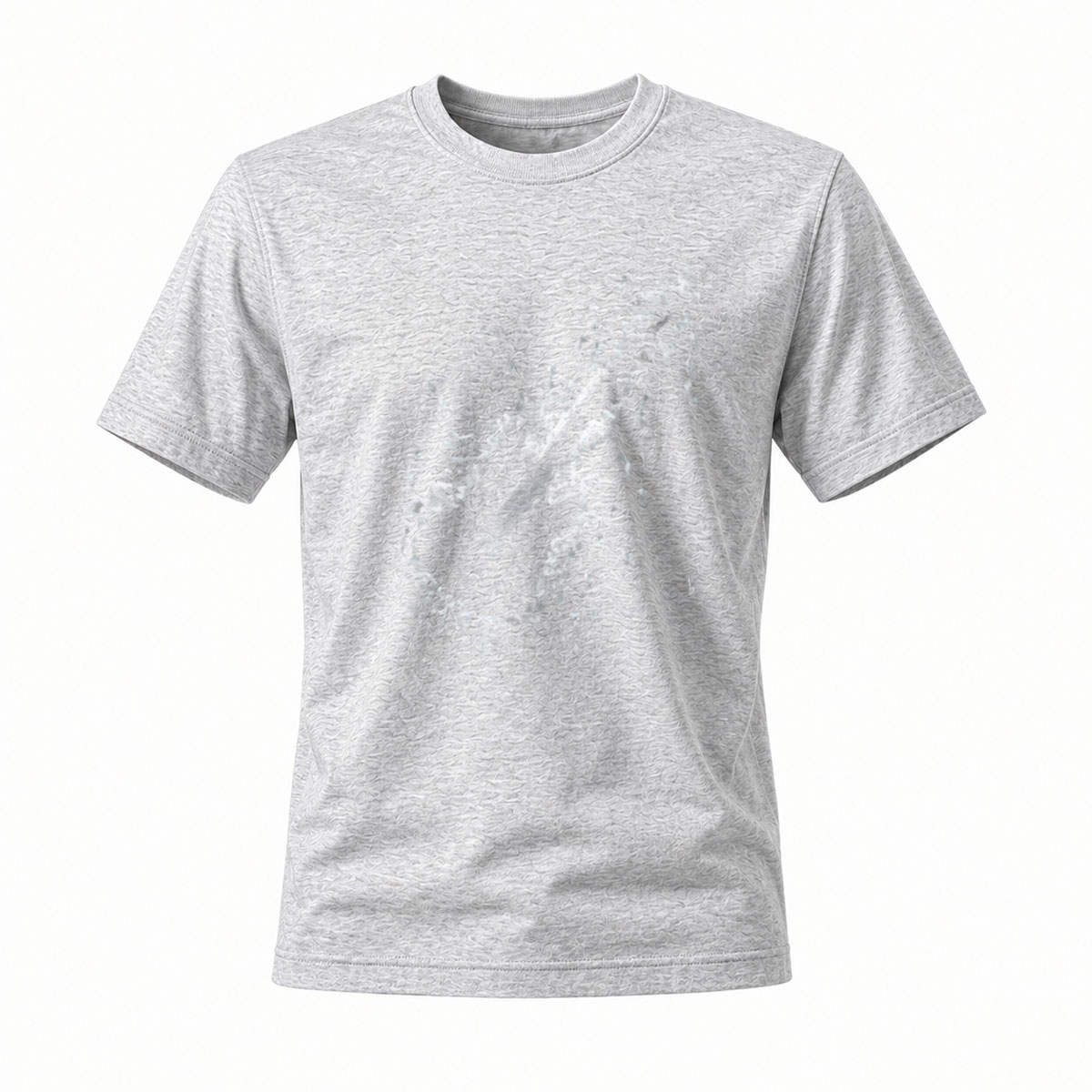 Black T-Shirt with Abstract Guitar Print Men's Casual Wear - Image 3