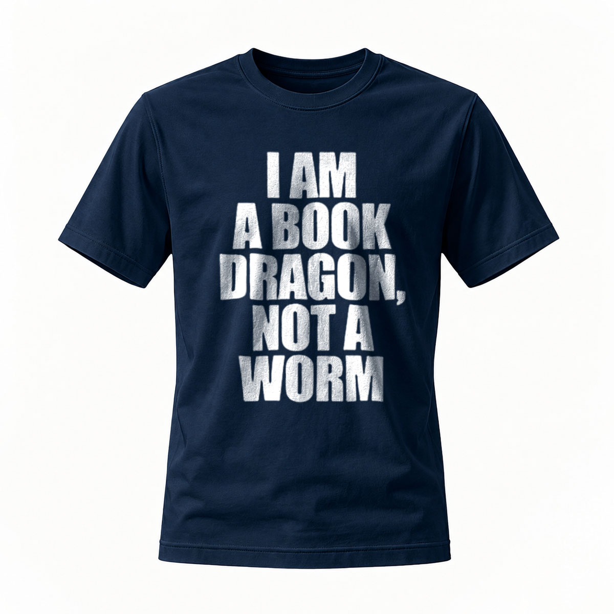 I Am A Book Dragon Not A Worm T-Shirt Men's Women's Casual Wear Gift - Image 7