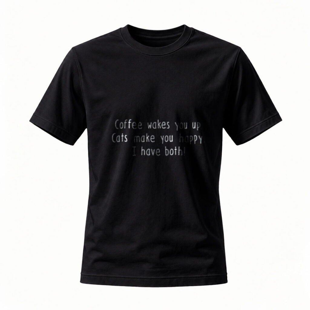 Coffee Cats Both I Have Men's T-Shirt Fun Gift For Cat Lovers