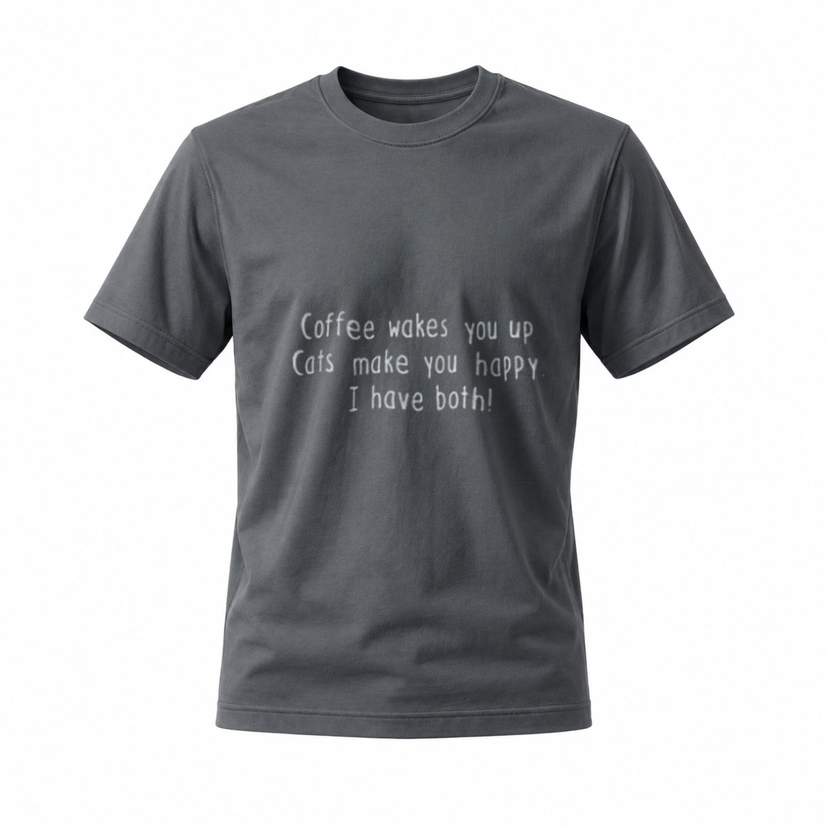 Coffee Cats Both I Have Men's T-Shirt Fun Gift For Cat Lovers - Image 6