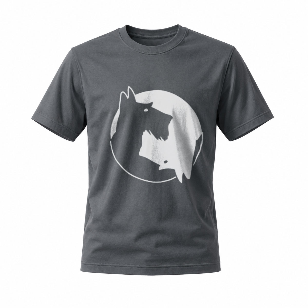 Wolf Moon Print Men's T-Shirt Casual Wear Gift Idea - Image 6