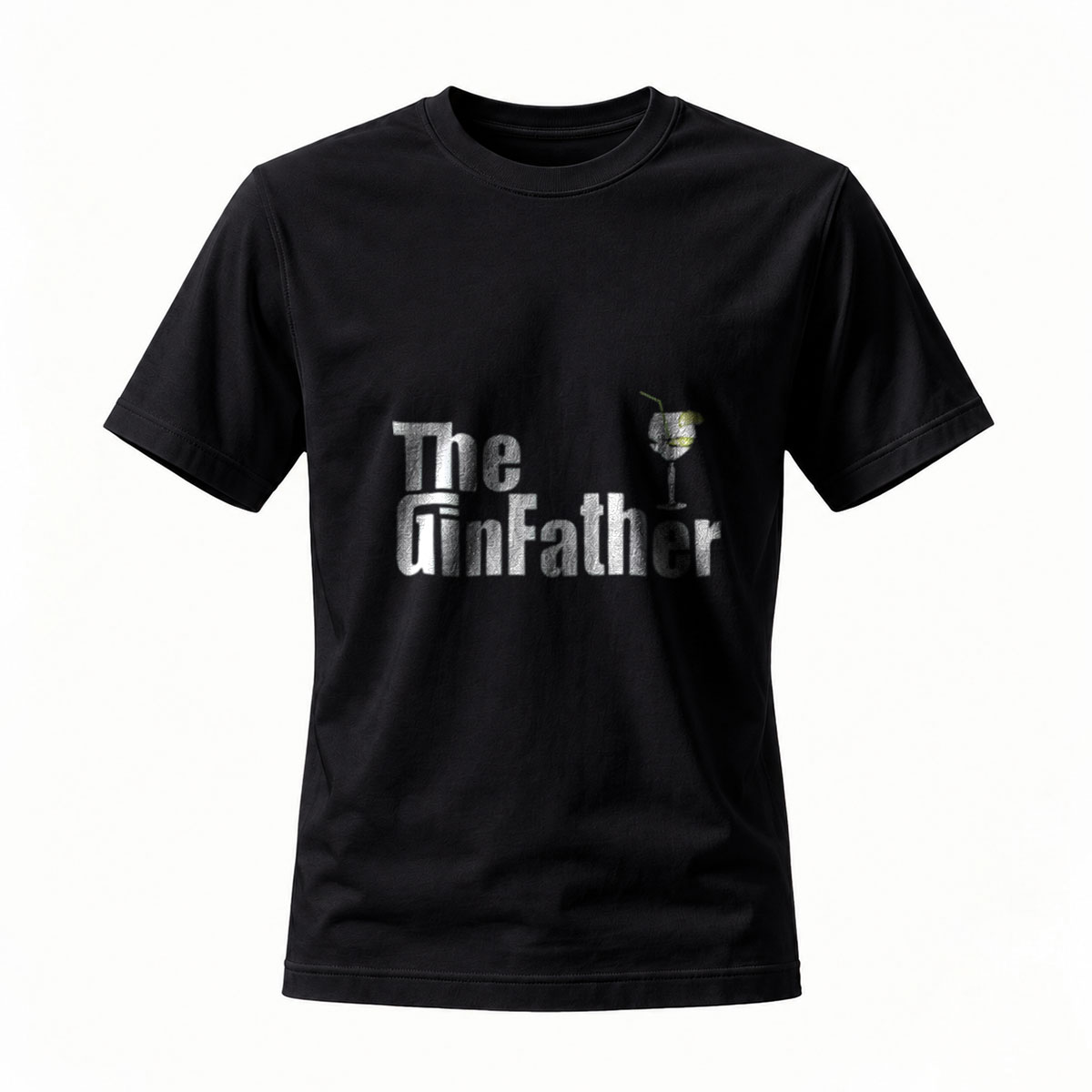 The Ginfather Men's T-Shirt Cocktail Gift Wear