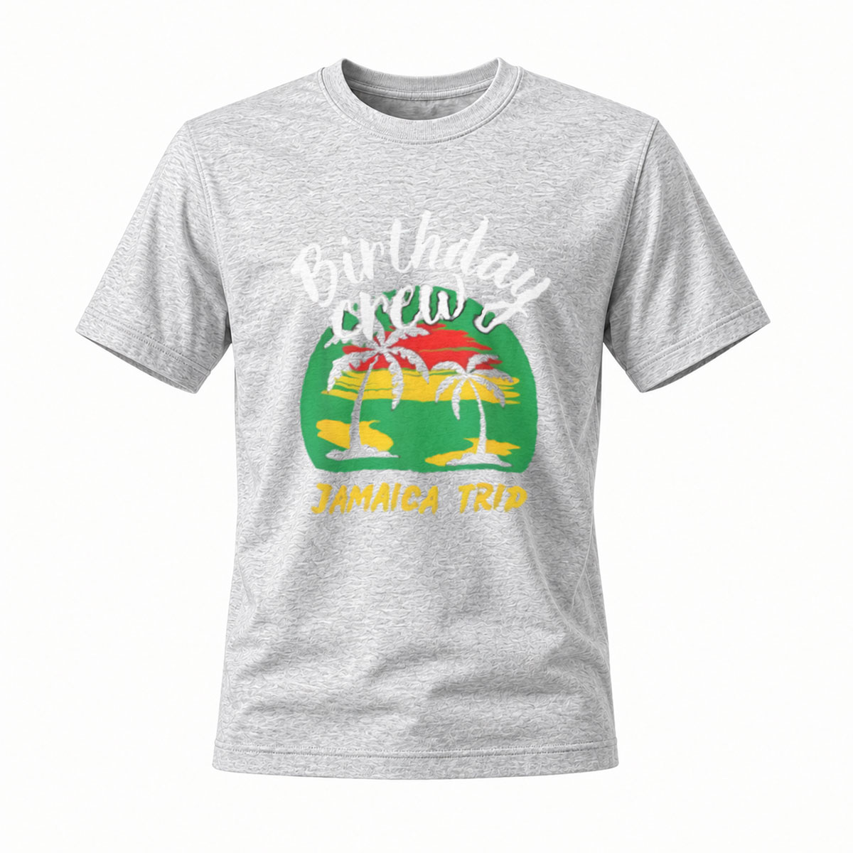 Birthday Crew Jamaica Trip T-Shirt Men's Women's Summer Travel Gift - Image 3