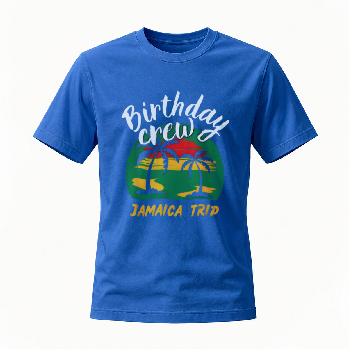 Birthday Crew Jamaica Trip T-Shirt Men's Women's Summer Travel Gift - Image 4